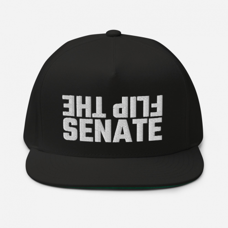 Flat Bill Cap - 'Flip The Senate'