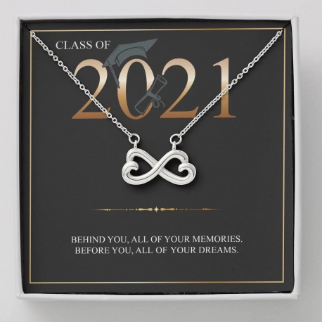 Class of 2021-Infinity Hearts Message Card