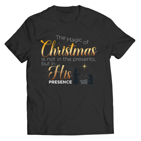 The Magic of Christmas Custom T-shirt
