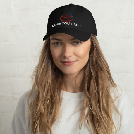 Love You Dad - Fathers Day Hat