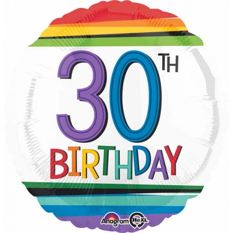 30th Birthday Rainbow