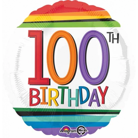 100th Birthday Rainbow