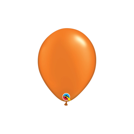 Pearl Mandarin Orange Latex Balloon 11 inch