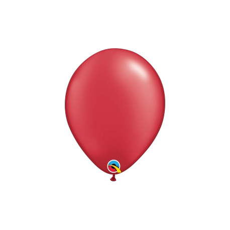 Pearl Ruby Red Latex Balloon 11 inch
