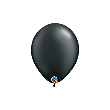 Pearl Onyx Black Latex Balloon 11 inch