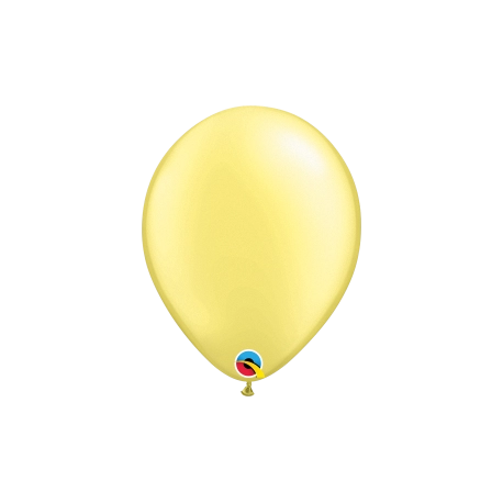 Pearl Lemon Chiffon Latex Balloon 11 inch