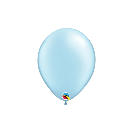 Pearl Light Blue Latex Balloon 11 inch