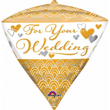 For Your Wedding Diamondz Balloon
