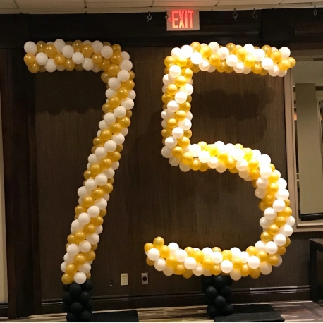 8 Foot High Balloon Frame Numbers - Price is for EACH NUMBER