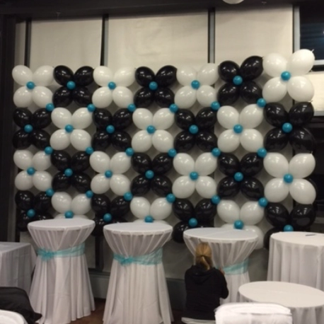 Simple Linked Balloon Wall