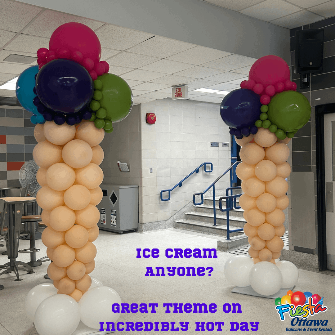 Ice Cream Pillars