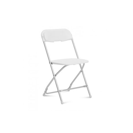 Folding White Chair - Grade B