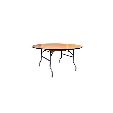 Round Table - 60 Inch top - 30 inch high - wood