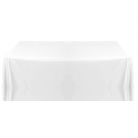 White 90x132 inch Table Cover
