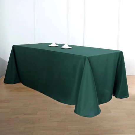 Hunter Emerald Green CCF 90x132 inch Table Cover