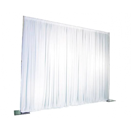 Backdrop Panel - White Banjo - 12 feet