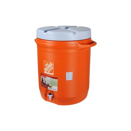 Drink Dispenser - Thermos - Home Depot Orange