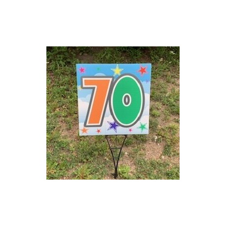 Lawn Sign - 70
