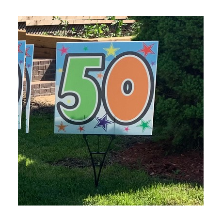 Lawn Sign - 50