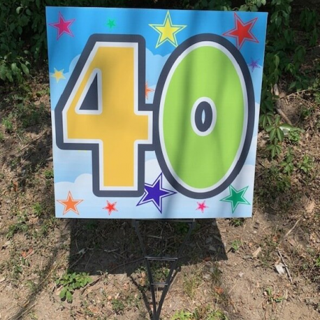 Lawn Sign - 40