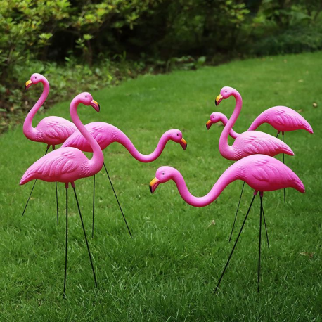 Lawn Sign - Flamingos