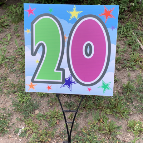 Lawn Sign - 20