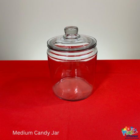 Candy Jar with Lid - Medium
