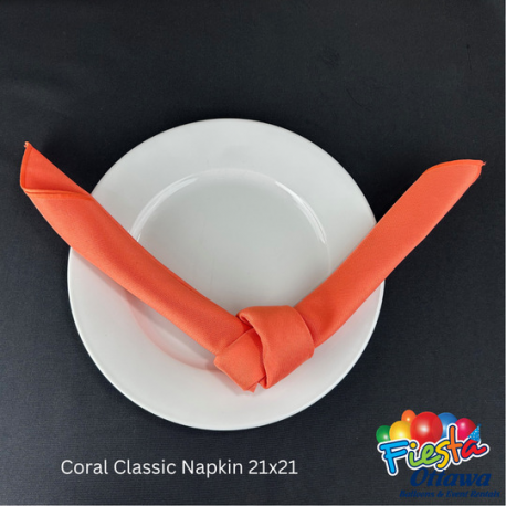 Napkin Coral Classic 21x21 inches