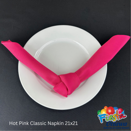 Napkin Hot Pink Classic 21x21 inches