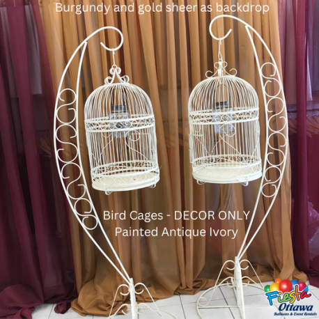 Bird Cages - DECOR ONLY