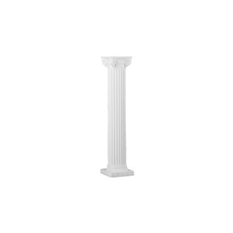 White Wedding Pillars - 6 feet tall - rented as the pair