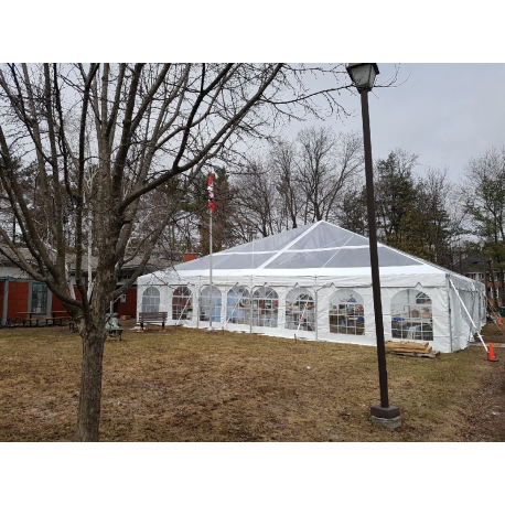 Frame Tent - 50x50 Clear Top