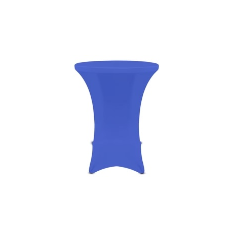 Royal Blue Spandex/Cocktail Table Cover