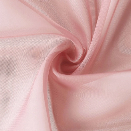 Dusty Rose Sheer Arch Drapery - 32 Feet