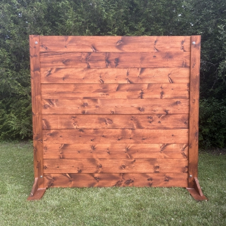 Wood Wall - 8x8 Foot - Assembly Required