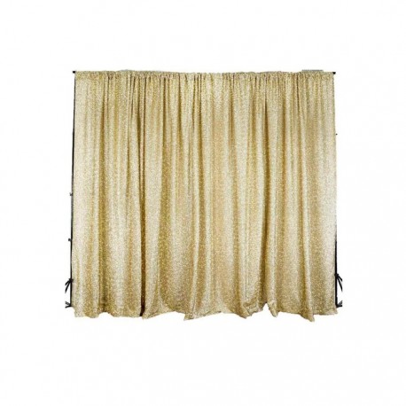 Backdrop Panel - Champagne Gold Metallic Shimmer