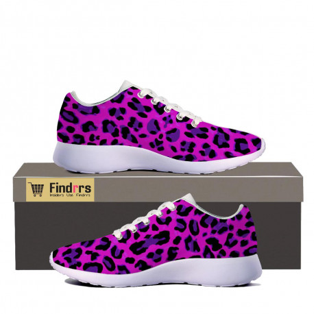 Pink Cheetah Sneakers