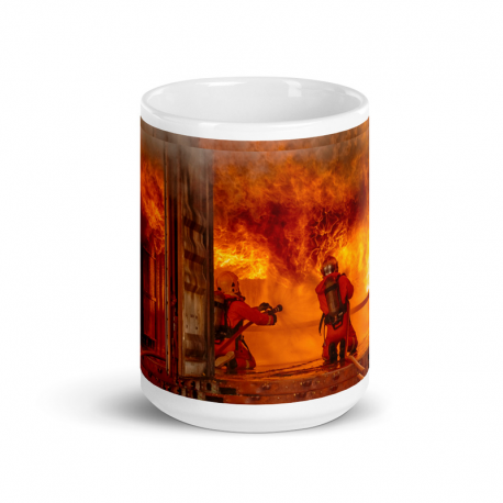 Fighting Fire Mug