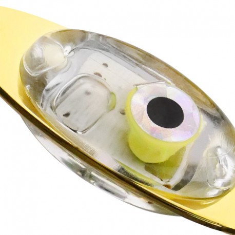 PRO Night Fishing LED Spoon with Connector for Deep Drop Trolling and Rigging