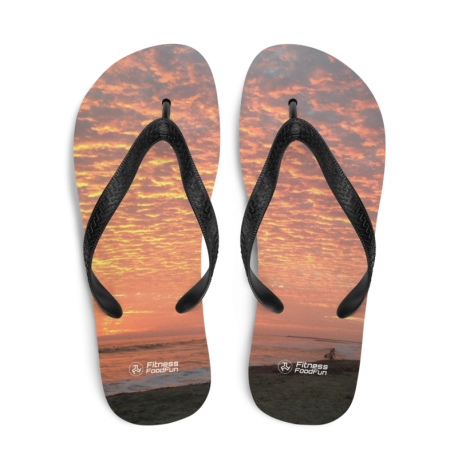 FFF Oceanside Sunset Flip-Flops