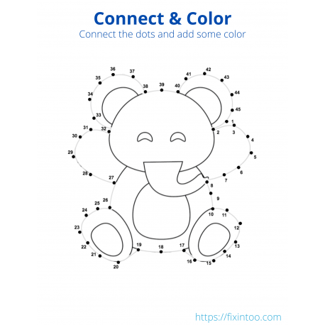 Connect & Color - Animals Volume 1