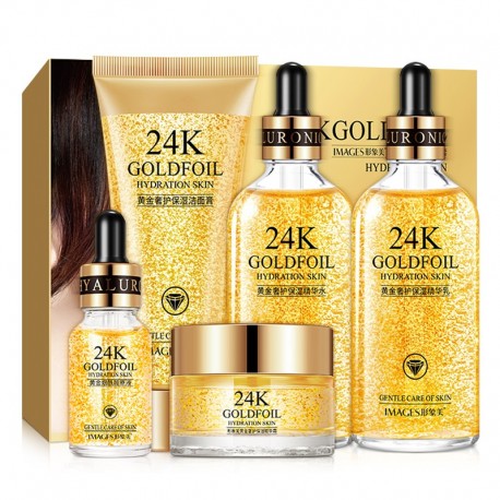 24K Gold Skincare Set