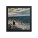 Framed Print  "Moon Light Sailing"