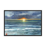 Framed Print  "Sunset Blessings"