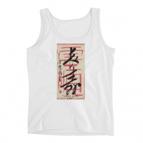 Ladies' Tank Top  Long Easy Life