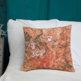 Pillow  "Coral Lotus (Fall)"