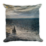 Premium Pillow   "Moon Light Sailing"