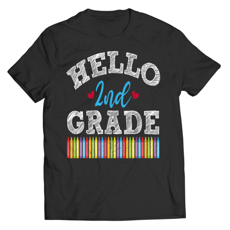 Hello 2nd Grade Unisex T-Shirt