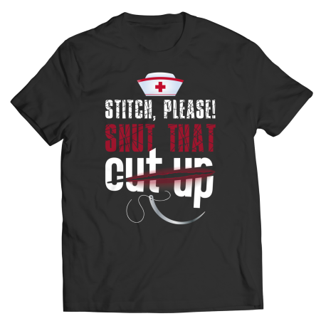 Stitch Please Shut That Cut Up Unisex Shirt