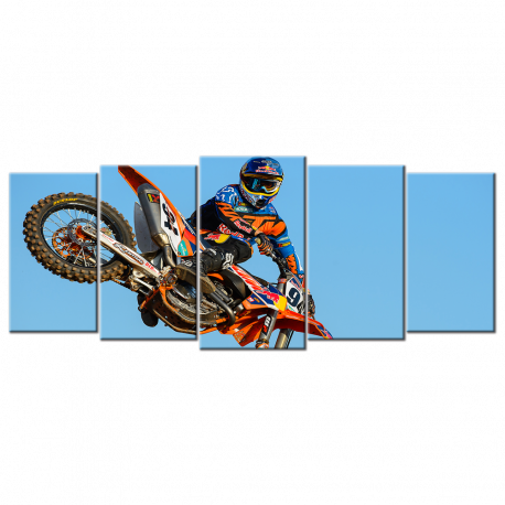 Motocross - 5 panels XL